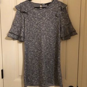 citytriangles blue/white dress